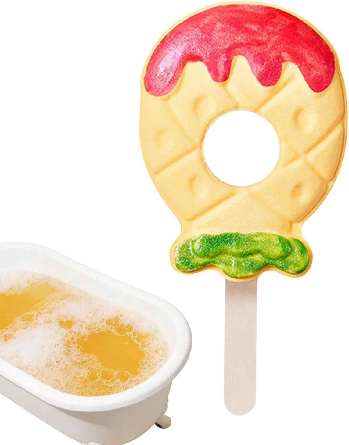 Бомбочки для ванны, Lutscherform, Generisch, Ananas