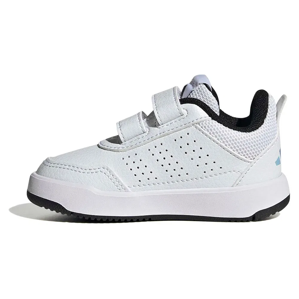 Детские кроссовки для девочек с липучками Tensaur Sport 3.0 Adidas, White — фото 3
