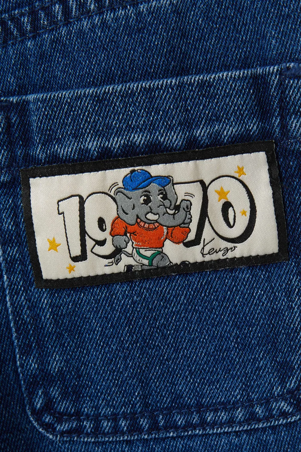 Джинсы широкие KENZO KIDS — фото 4