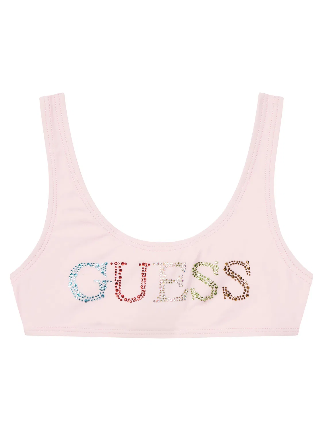 Купальник для девочки Guess, светло-розовый — фото 2
