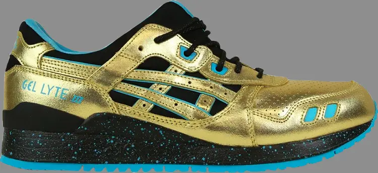 

Кроссовки wale x villa x gel lyte 3 'intercontinental champion' special box Asics, золото, Желтый;зеленый, Кроссовки wale x villa x gel lyte 3 'intercontinental champion' special box Asics, золото