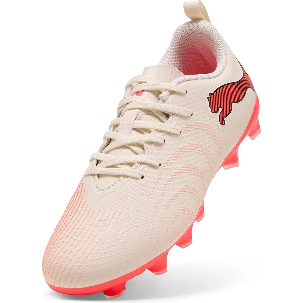Детские футбольные бутсы Future 9 Play Fg/Ag Jr, Beige Puma — фото 4