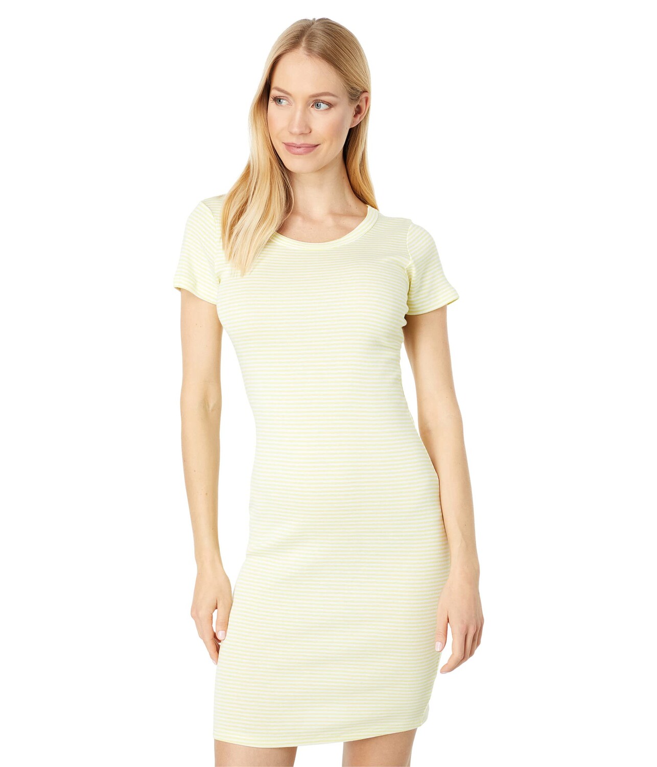 

Платье Three Dots, Short Sleeve Crew Neck Dress