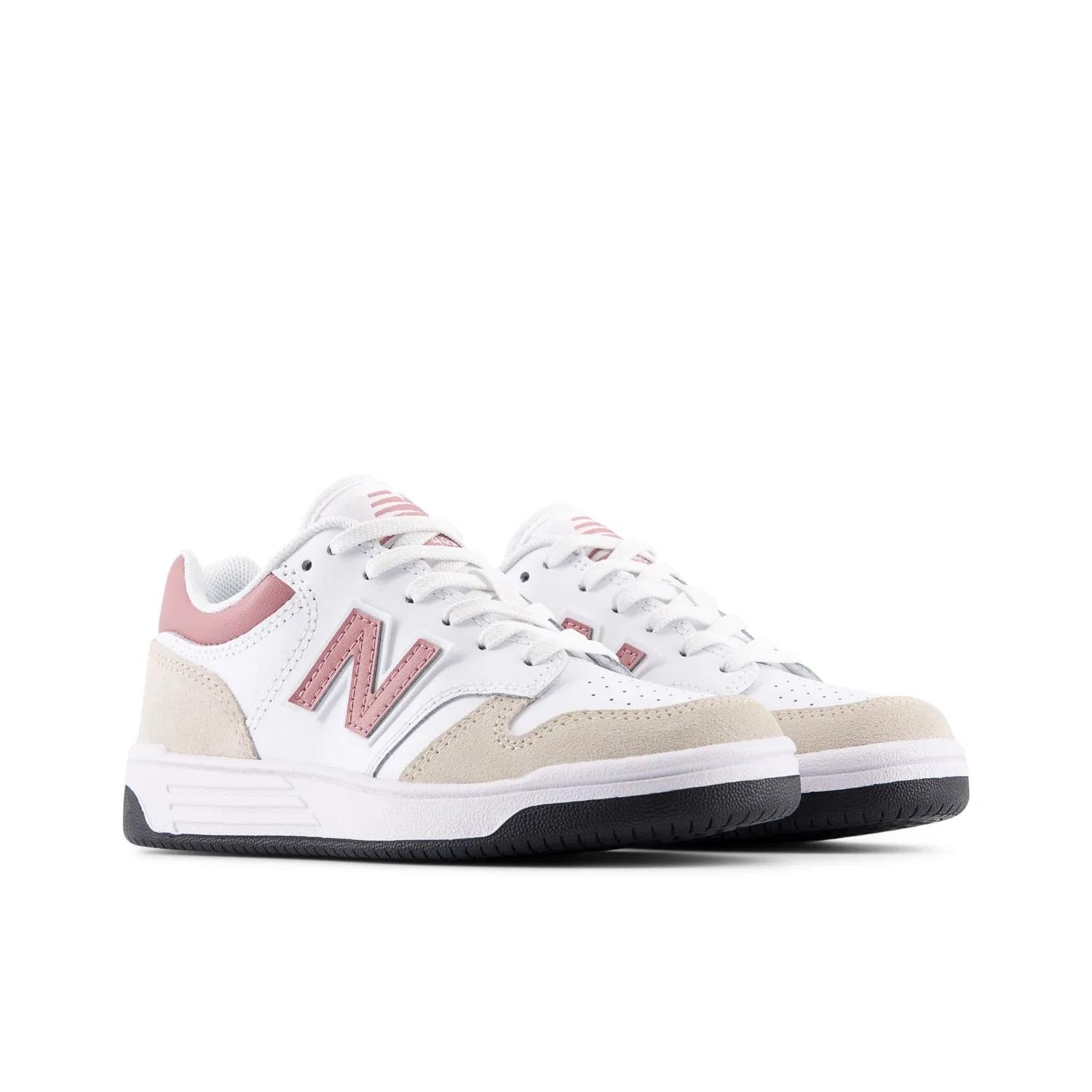Кроссовки New Balance B480 белого цвета — фото 3