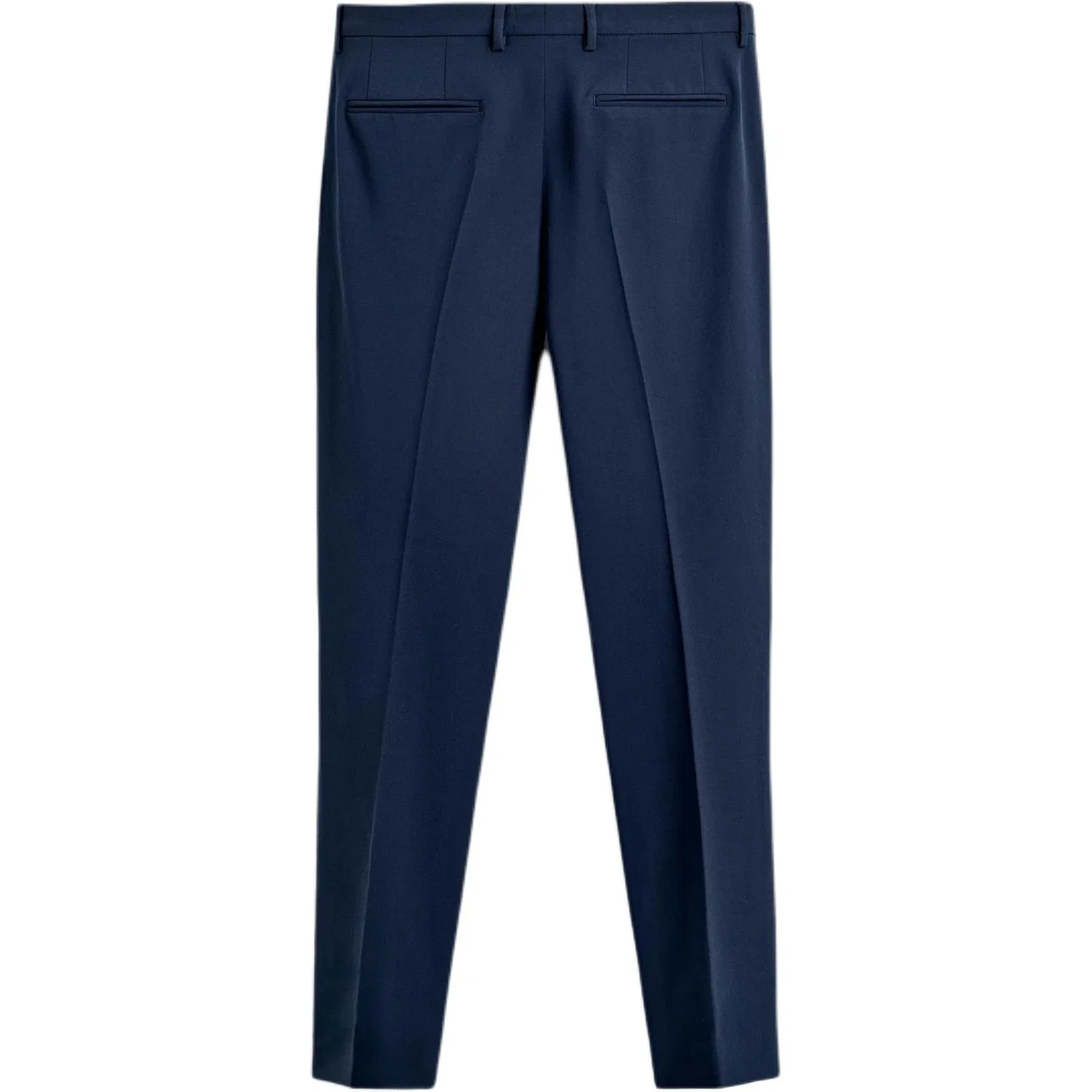 Мужские классические брюки темно-синие ZARA, Dark Navy Blue — фото 3