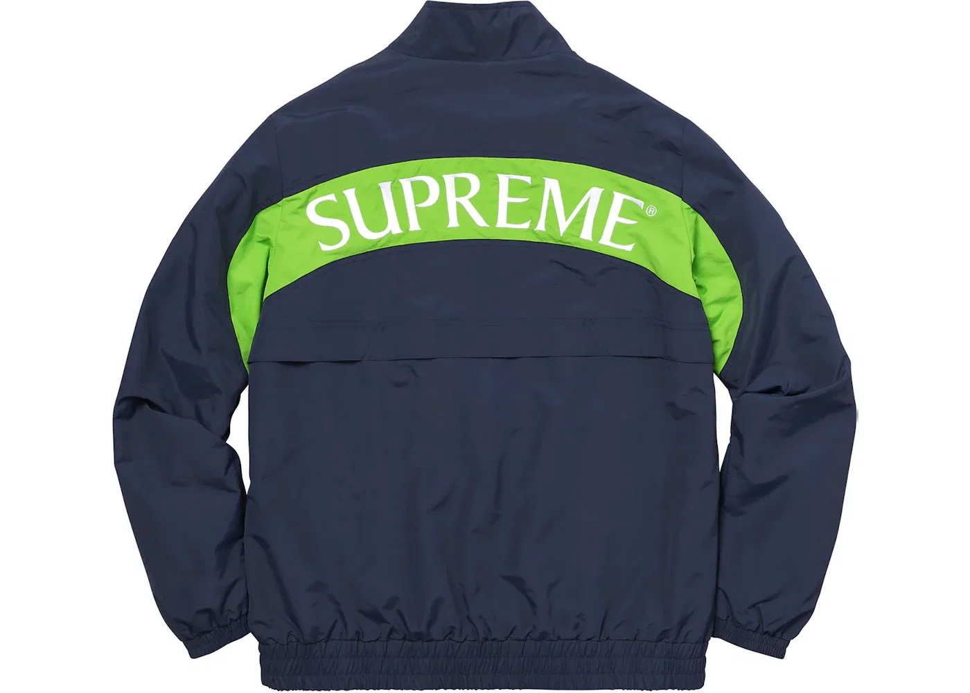 Мужская куртка на молнии с принтом Arc Track Jacket Supreme, темно-синий — фото 2