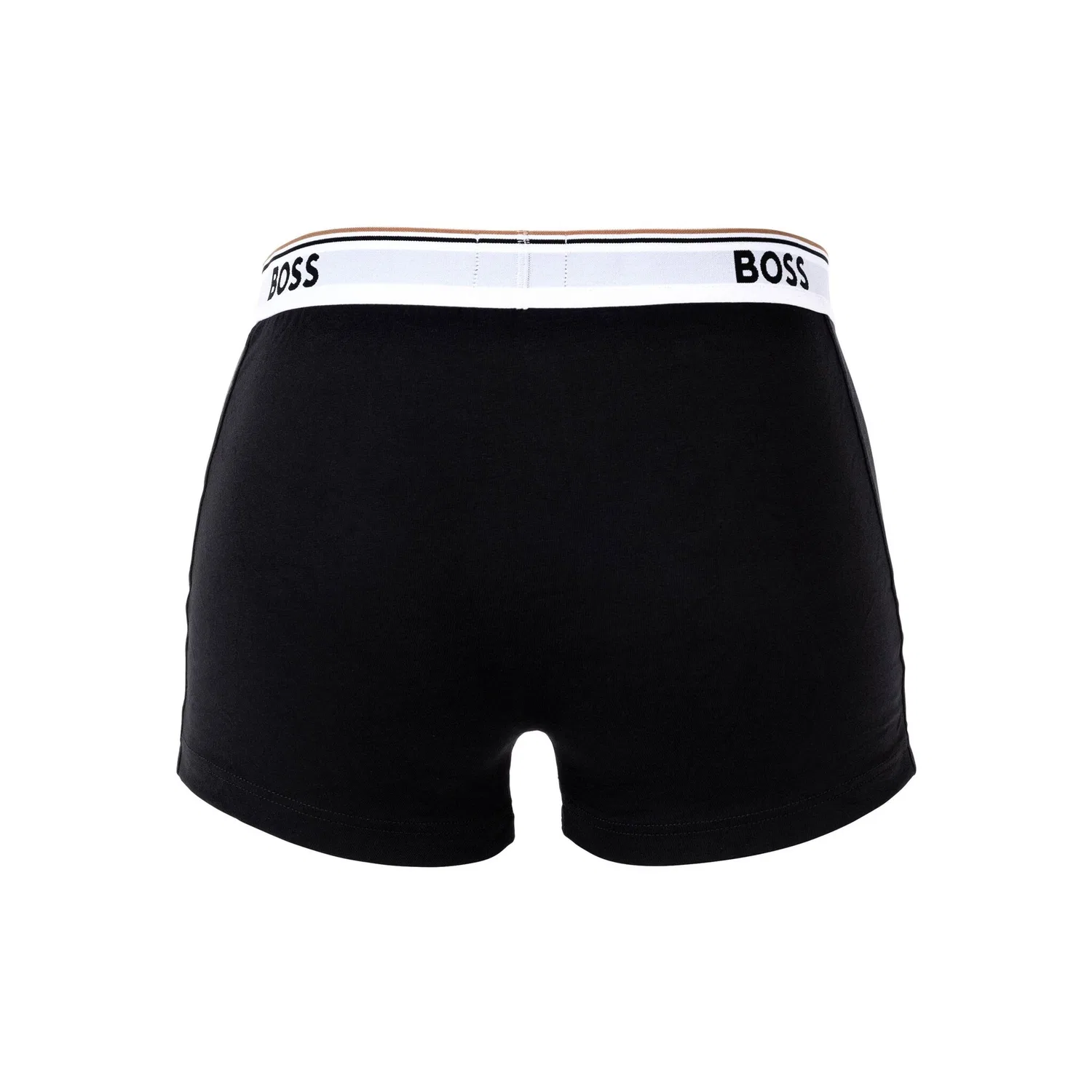 Мужские боксеры из хлопка с эластаном BOSS, Black/White — фото 3