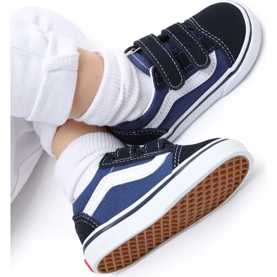 Кеды Vans Td Old Skool V, Синий — фото 2