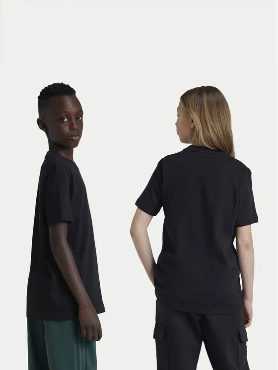Футболка regular fit Adidas, черный — фото 3