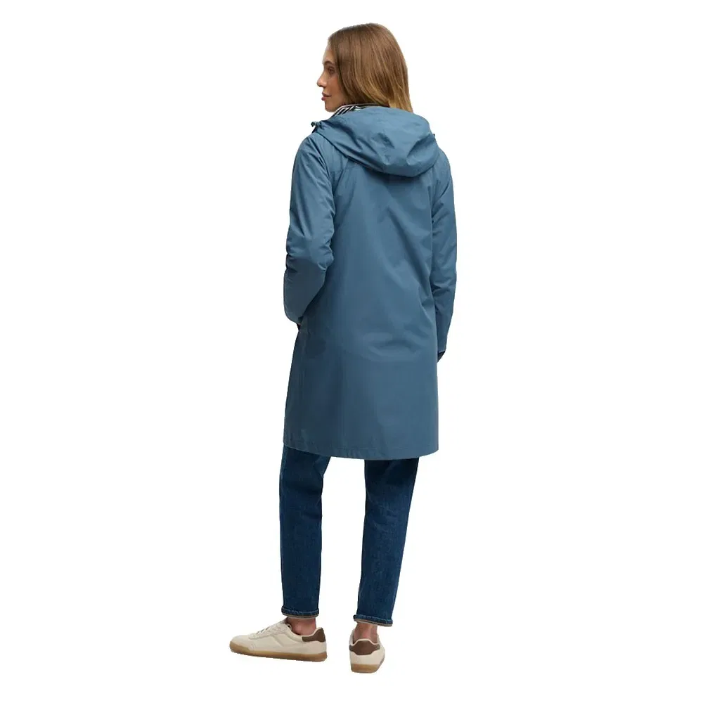 Ветровка Superdry Longline Tri Windbreaker, синий — фото 2