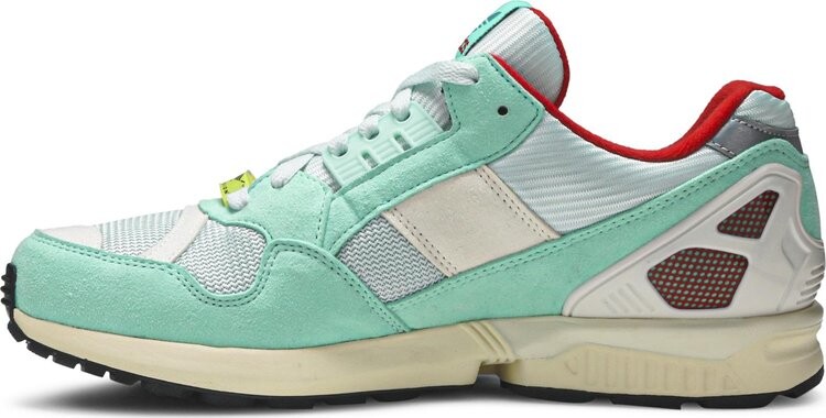 Кроссовки Adidas ZX 9000 '30 Years of Torsion', зеленый — фото 4