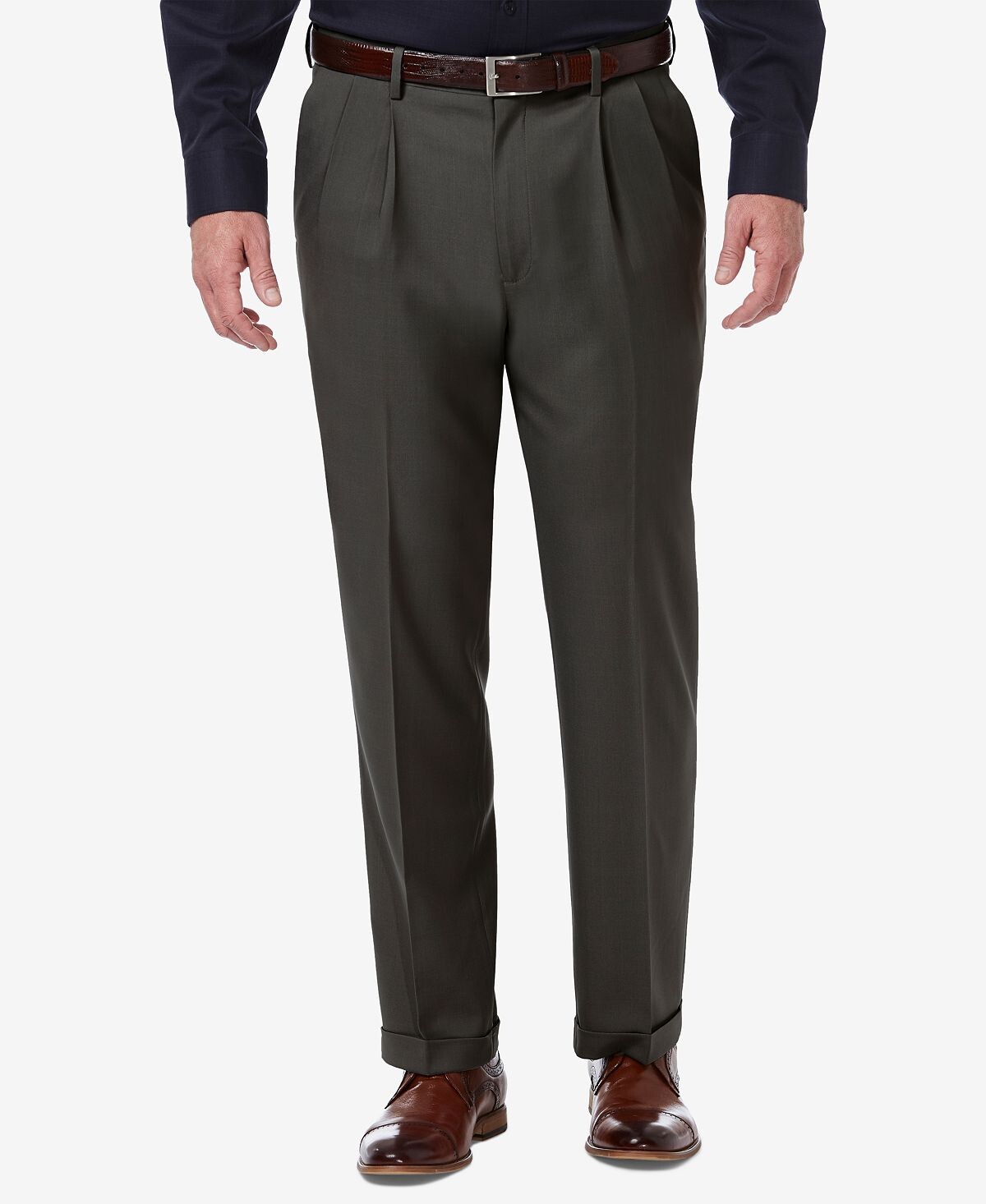 

Мужские однотонные плиссированные классические брюки премиум-класса comfort stretch classic-fit Haggar, мульти, Серый, Мужские однотонные плиссированные классические брюки премиум-класса comfort stretch classic-fit Haggar, мульти