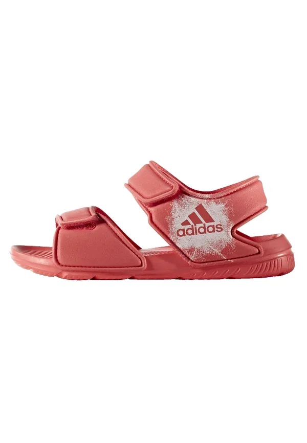 Шлепанцы Adidas Performance, белый/розовый