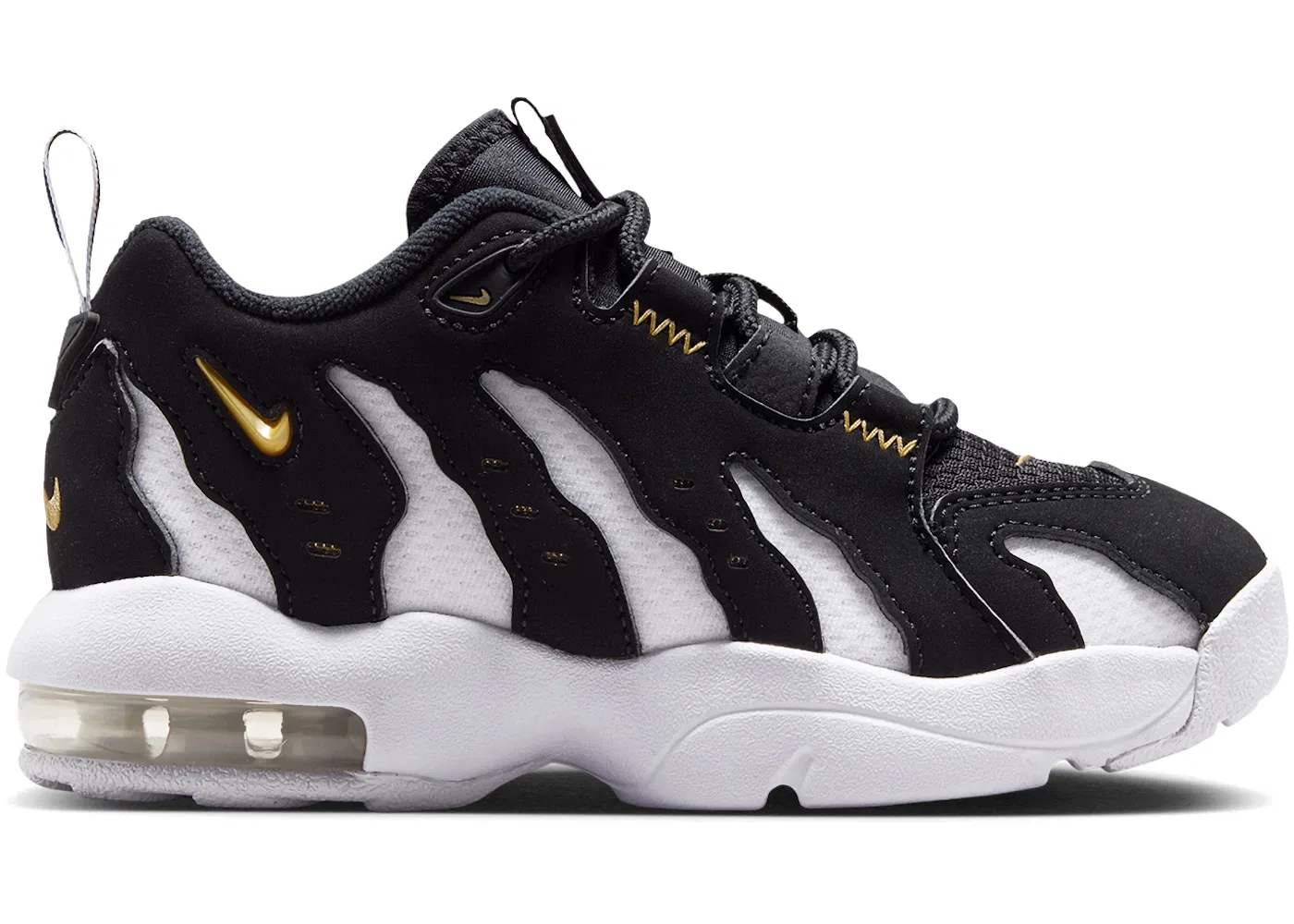 Детские кроссовки Lifestyle Nike Air DT Max '96 Low, Black/Metallic Gold/White