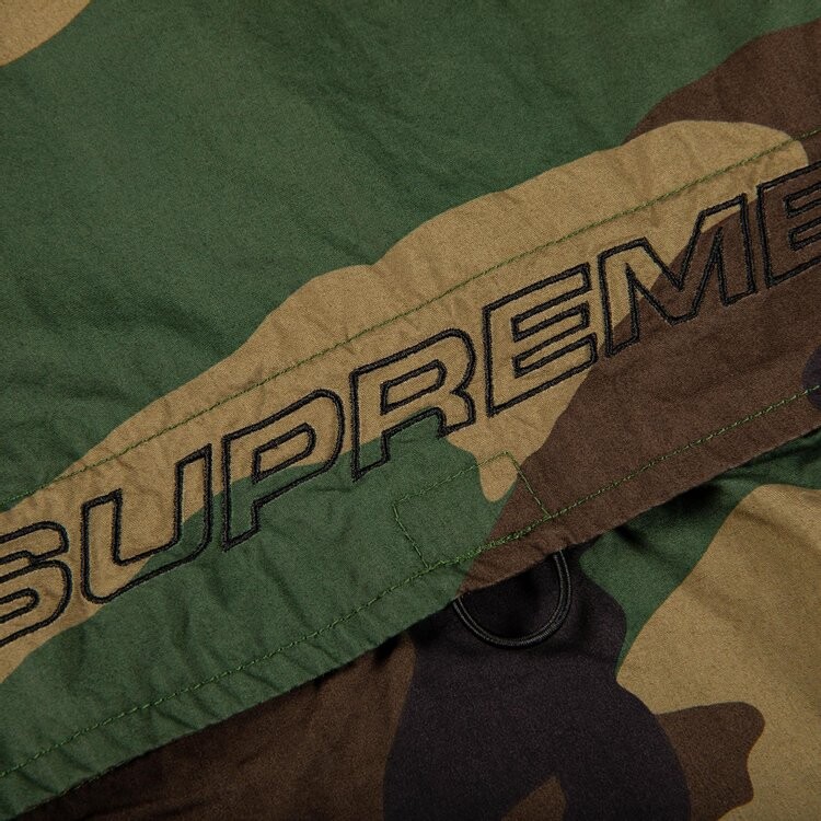 Брюки Supreme Cotton Cinch Pant 'Woodland Camo', разноцветный — фото 4