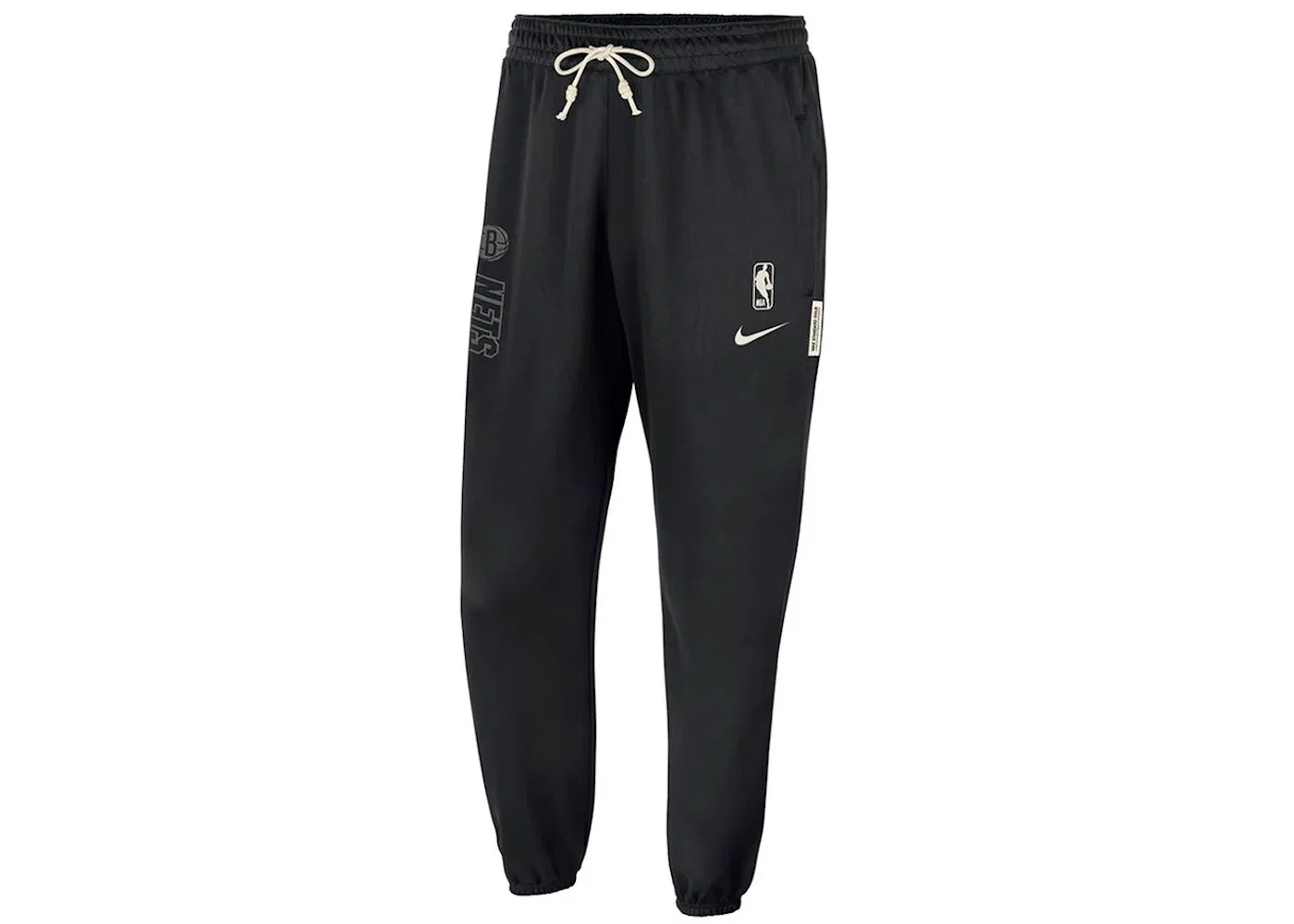 Мужские штаны Dri-FIT с принтом Brooklyn Nets Pants Nike, Black