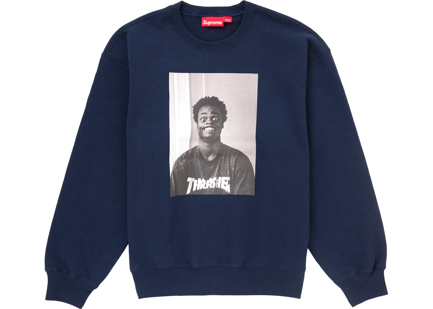 Мужской свитшот Thrasher Supreme, Navy