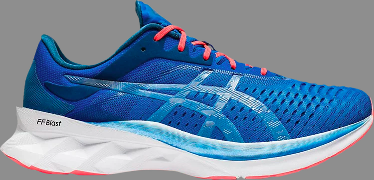 Кроссовки novablast 'tuna blue' Asics, синий - фото