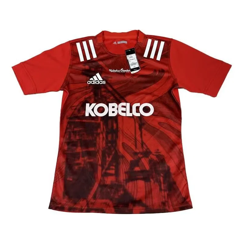 Футболка спортивная с принтом Kobelco Kobe ST-shirtlers Home Adidas, красный