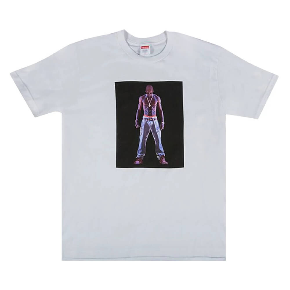 

Футболка Supreme Tupac Hologram, белый