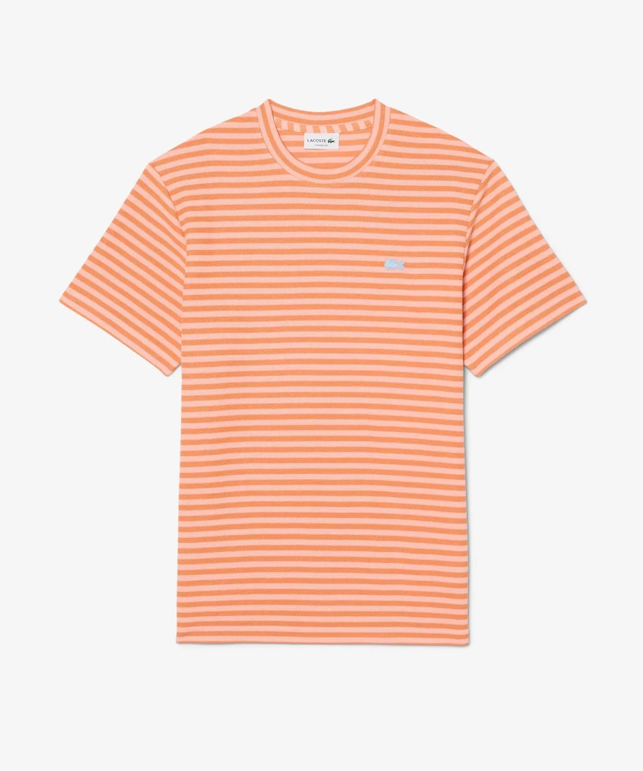 Мужская футболка с длинным рукавом в полоску LACOSTE, Orange