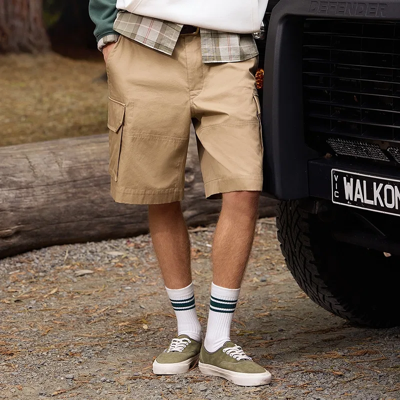 Детские шорты карго утилитарные Teenie Weenie Men, Khaki — фото 4