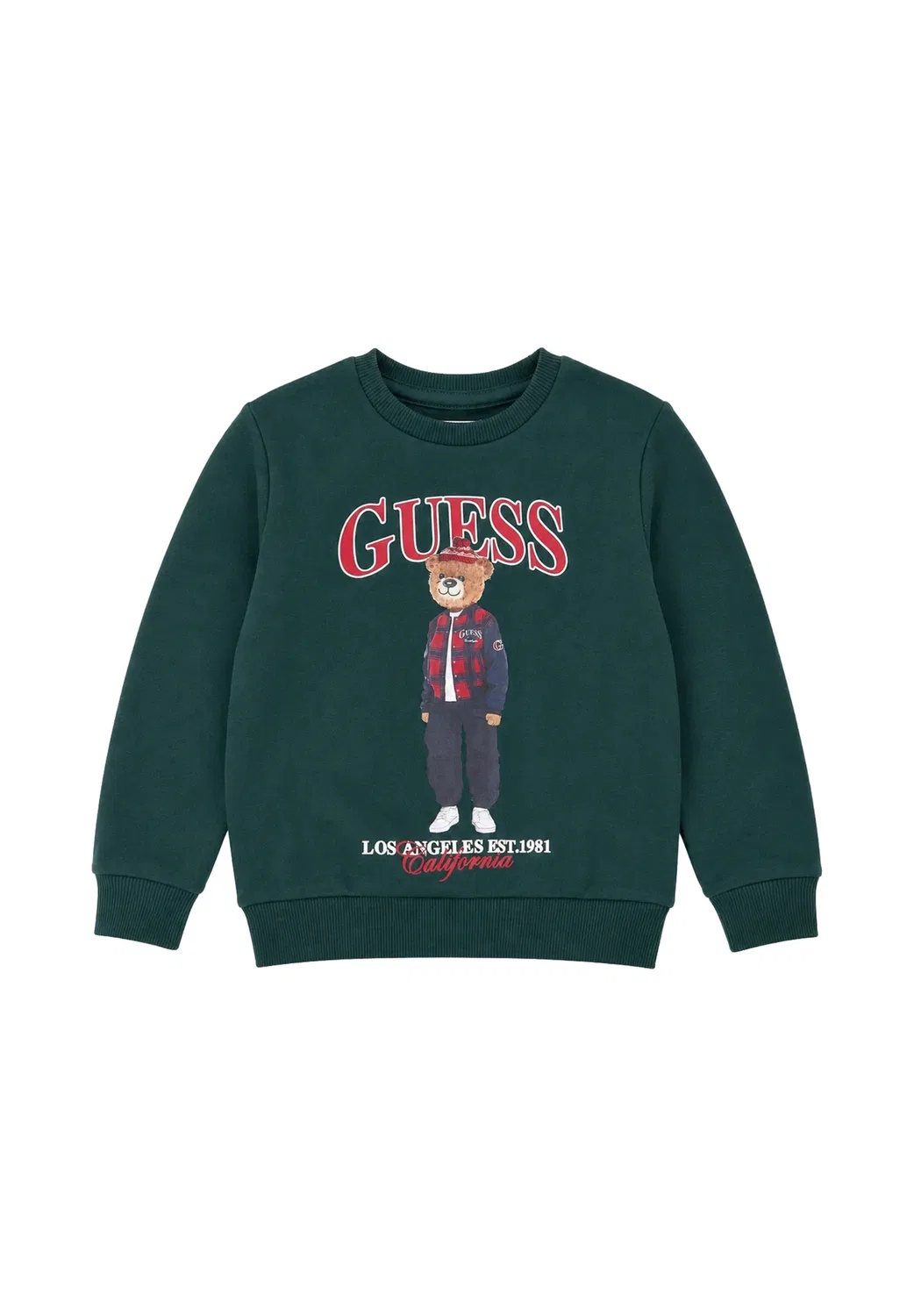 Спортивный топ размера L - толстовка Guess, Dark Jade-Gj — фото 4