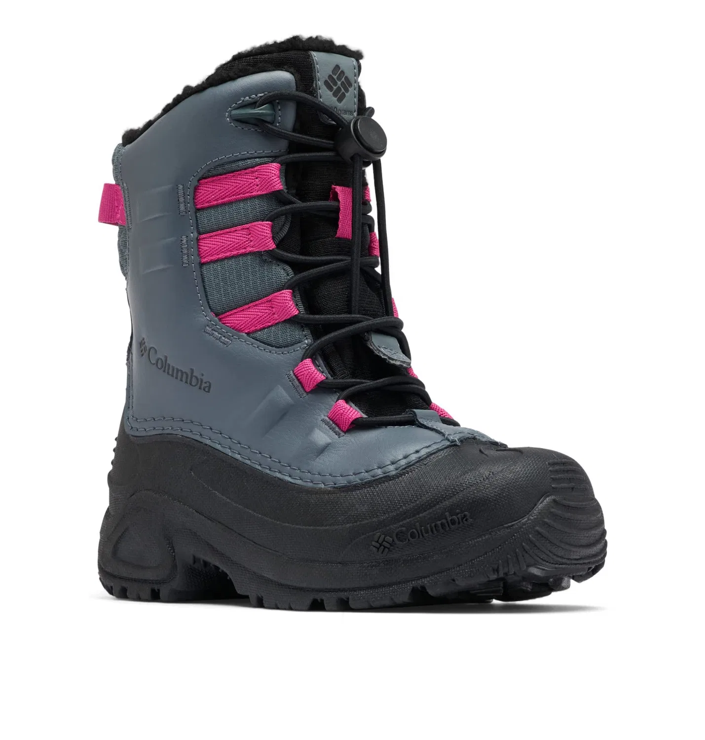 Детские снежные ботинки для мальчиков с подогревом Bugaboot Celsius Columbia, 2024 Wild Fuchsia Graphite