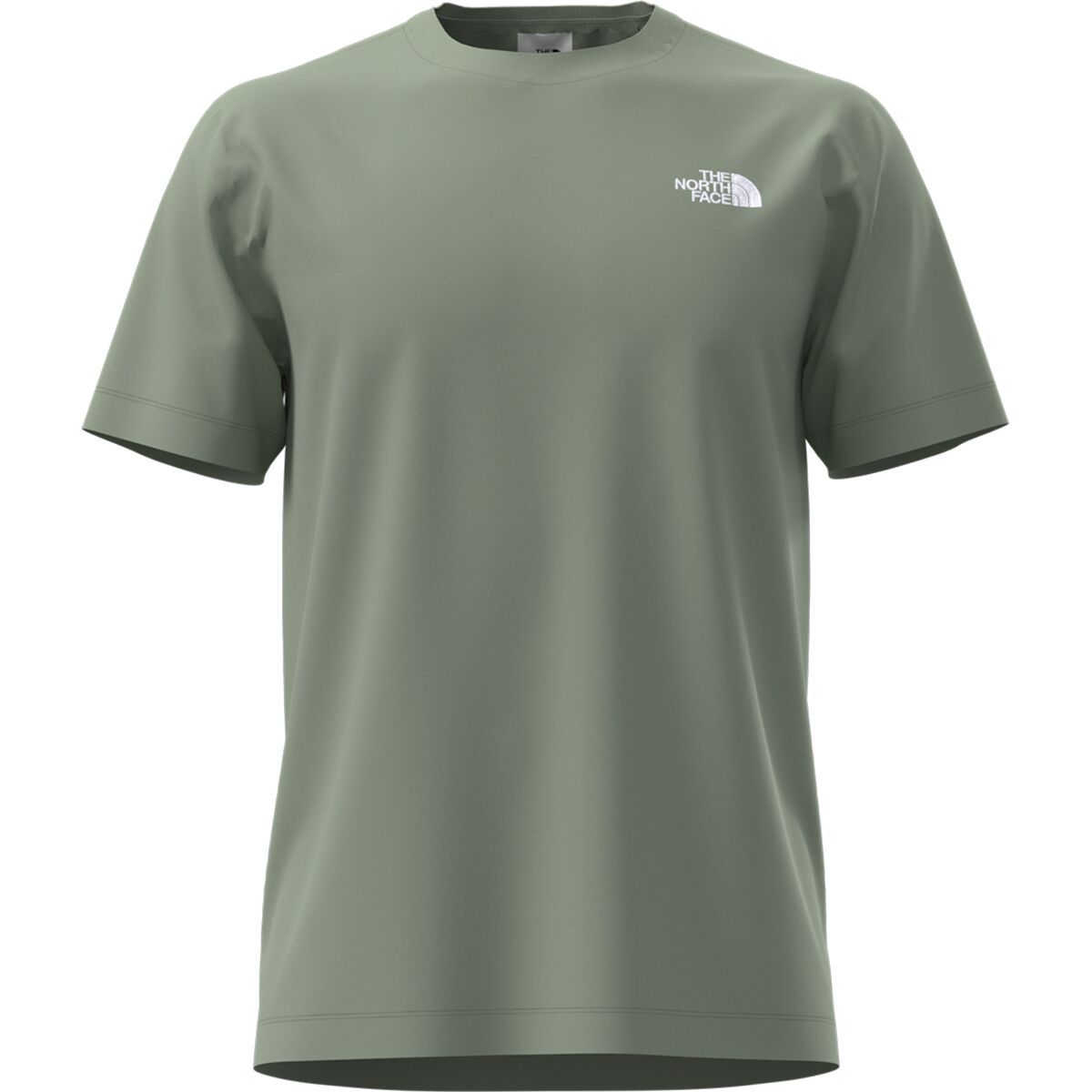 

Футболка Evolution с вышивкой и коротким рукавом The North Face, цвет slate moss