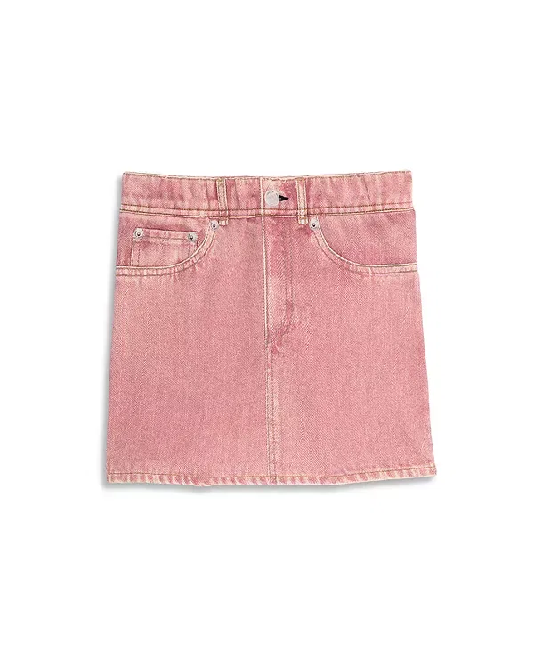 Детская юбка-шорты с принтом Miramar Terry Mini Skort Rag & Bone, Raspberry