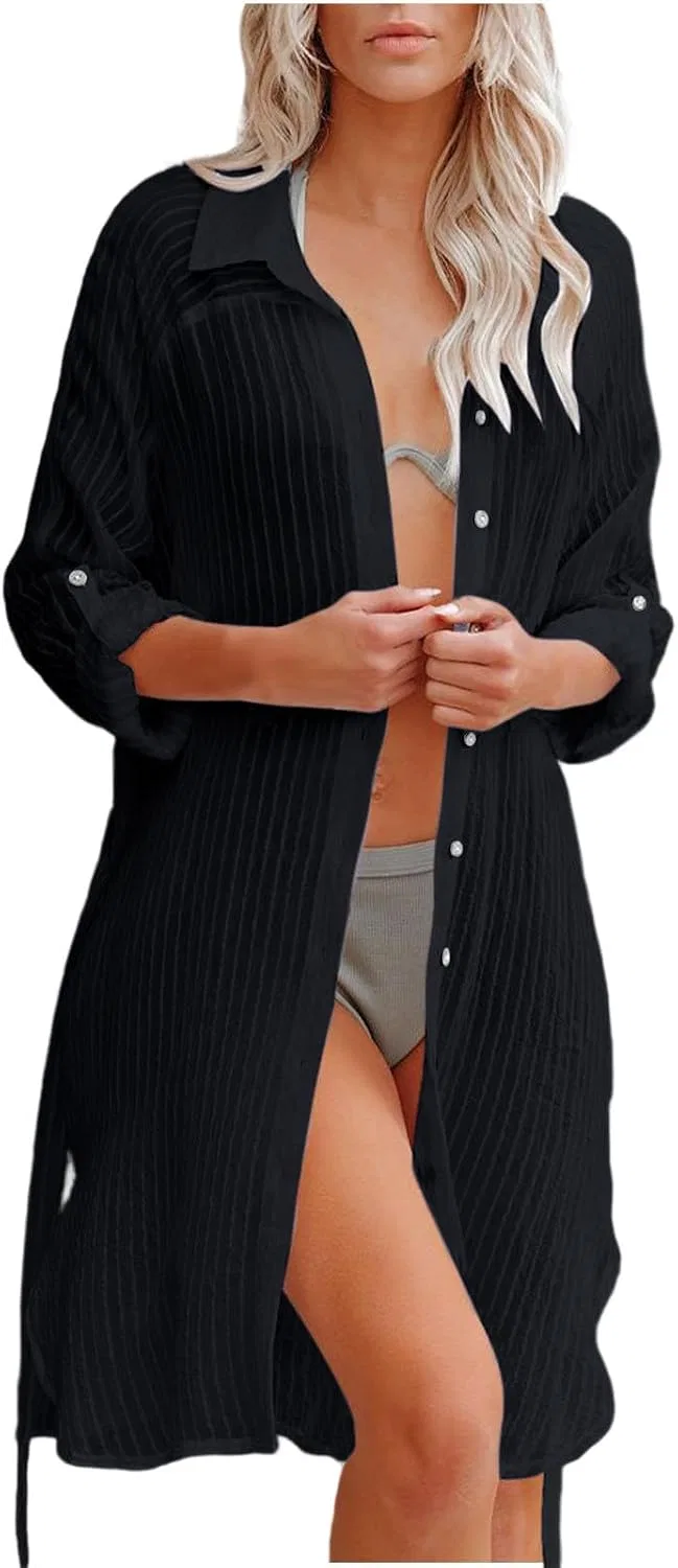 Женская ветровка с UPF 50+ Duster Coat, Black