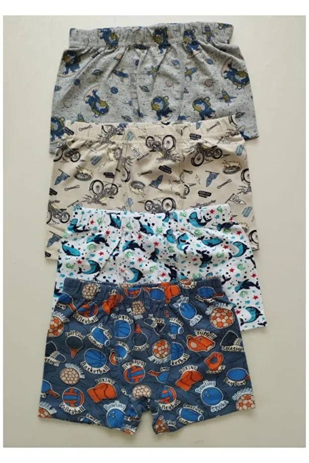 Детский комплект боксеров для мальчиков хлопковый Kota, Multicolor