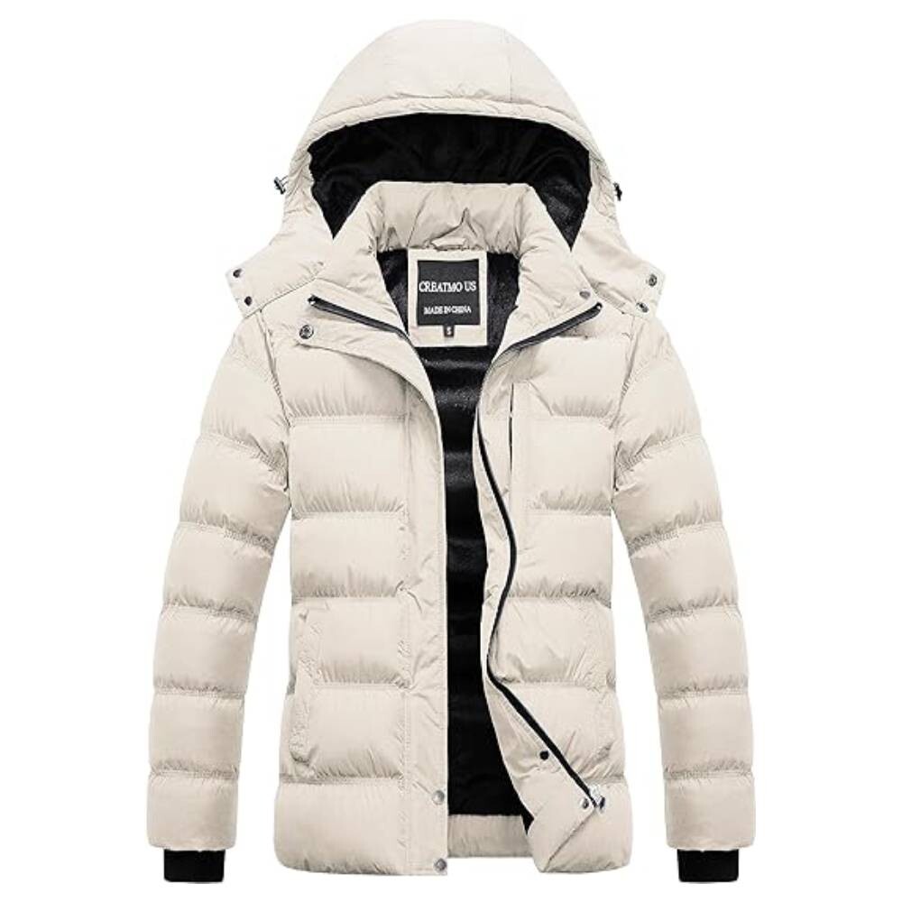 

Водонепроницаемая лыжная куртка Creatmo Us Padded Puffy, бежевый