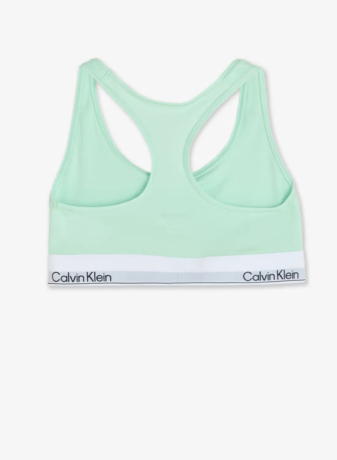Бюстгальтер без косточек с логотипом Icon Calvin Klein, мятный — фото 2
