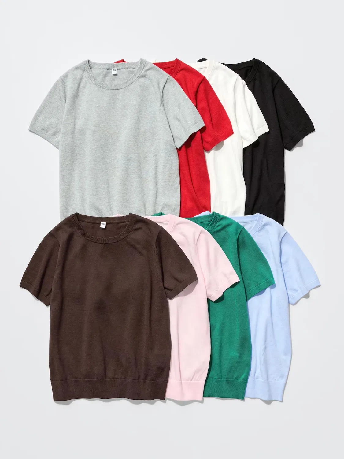 Свитер с круглым вырезом Uniqlo, защита от УФ-излучения, черный — фото 3