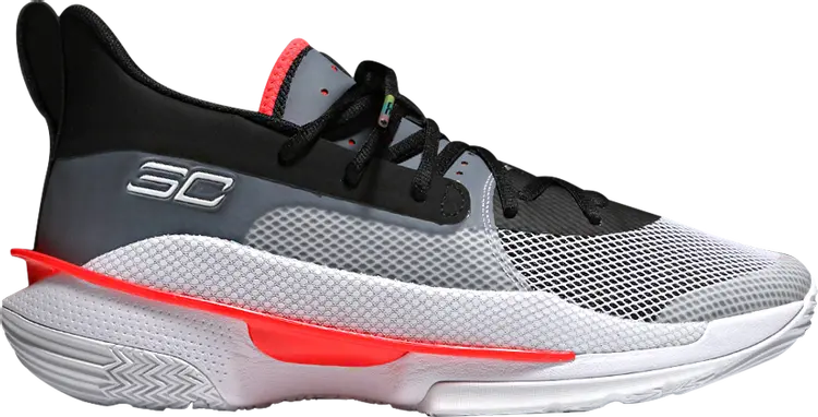 

Кроссовки Under Armour Curry 7 UNDRTD, белый