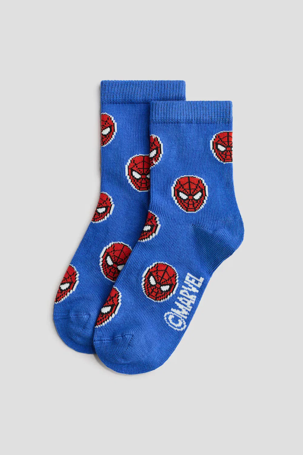 Набор из 5 пар носков с рисунком H&M, Blau/Spider-Man — фото 2