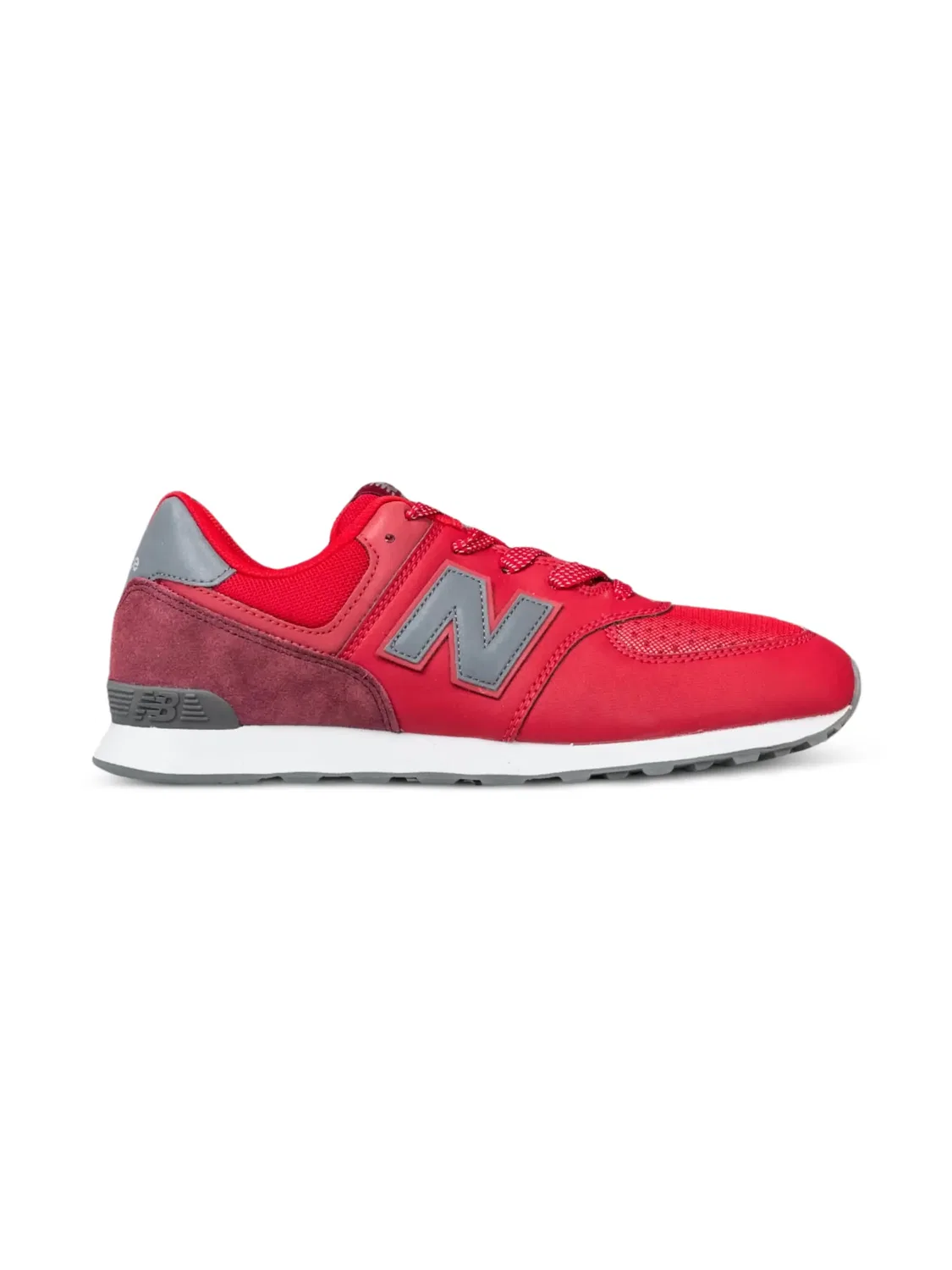 Кроссовки 574 GS со вставками New Balance Kids, красный