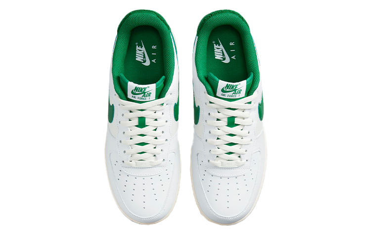 Кроссовки Nike Air Force 1 '07 Low, белый/зеленый — фото 4