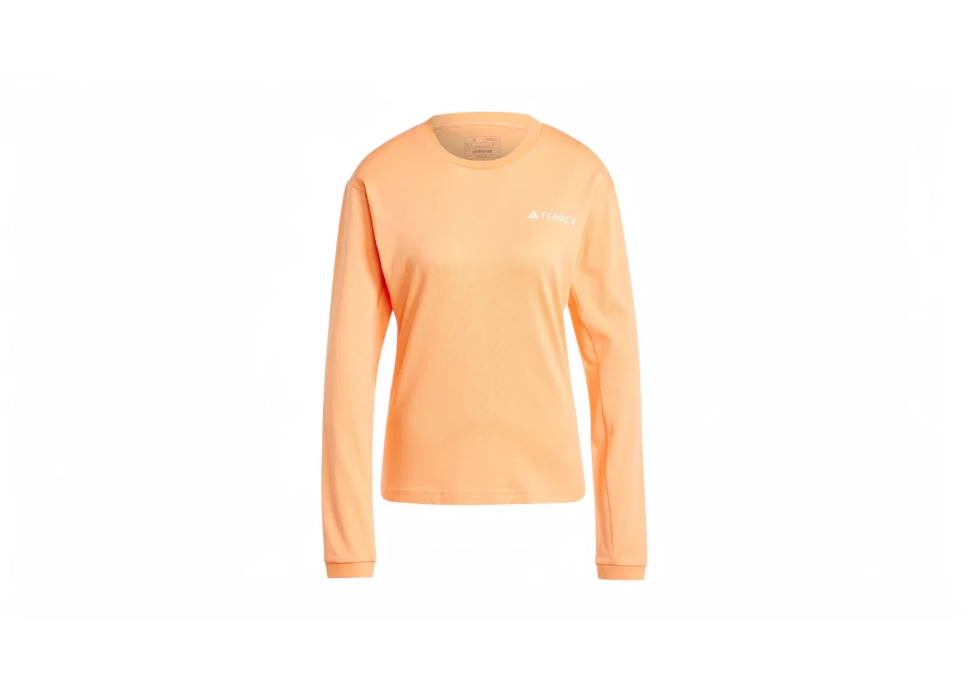 Женская футболка с длинным рукавом Adidas Terrex Xploric Logo, Amber Tint