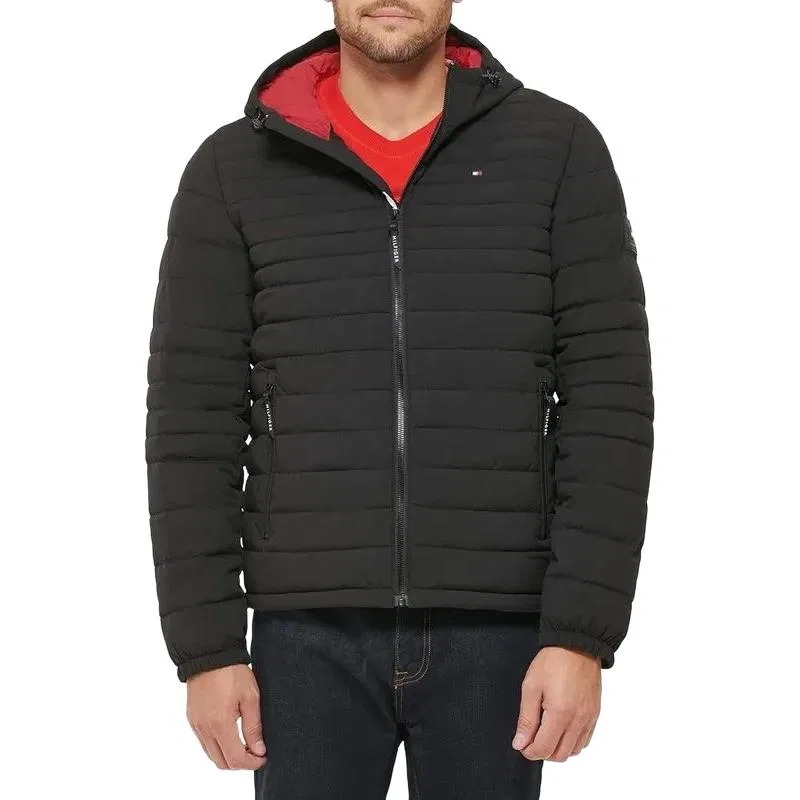 Мужское пуховое пальто Tommy Hilfiger, Black