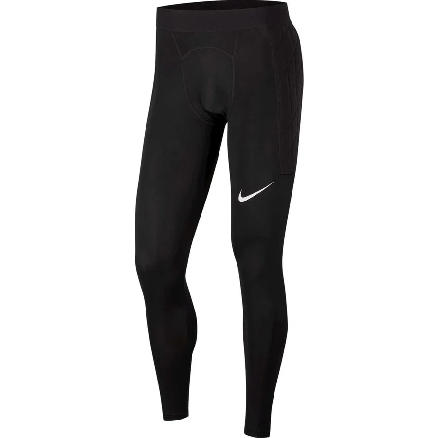 Спортивные леггинсы-тайтс для вратаря с длинным рукавом Nike Dri-Fit Gardien Goalkeeper, Черный