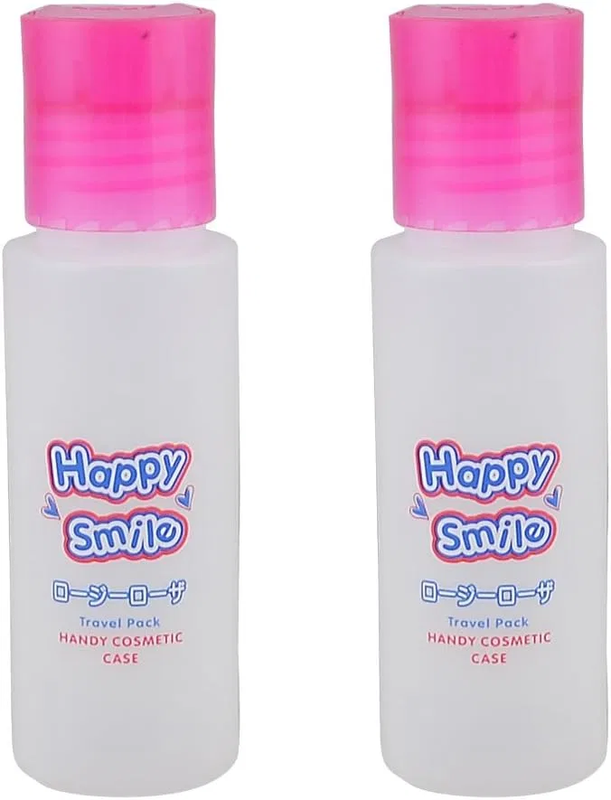 Бутылочка для косметики Plastic 30ml Ruilogod, 2 шт, White
