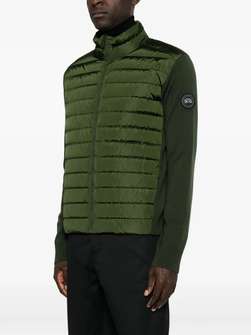 Утепленная куртка HyBridge Flavio Canada Goose, зеленый — фото 3