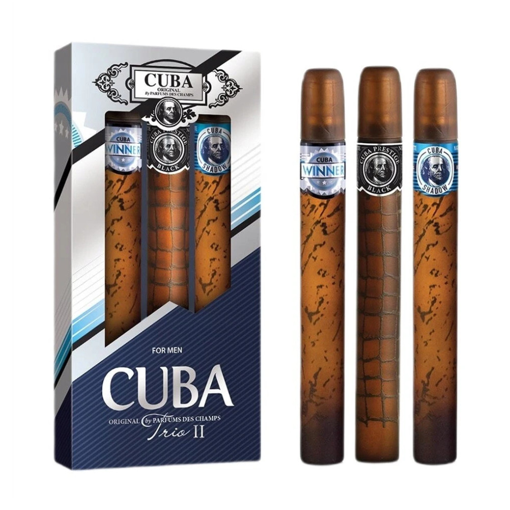 

Набор парфюмерный Cuba Trio II, 3 предмета