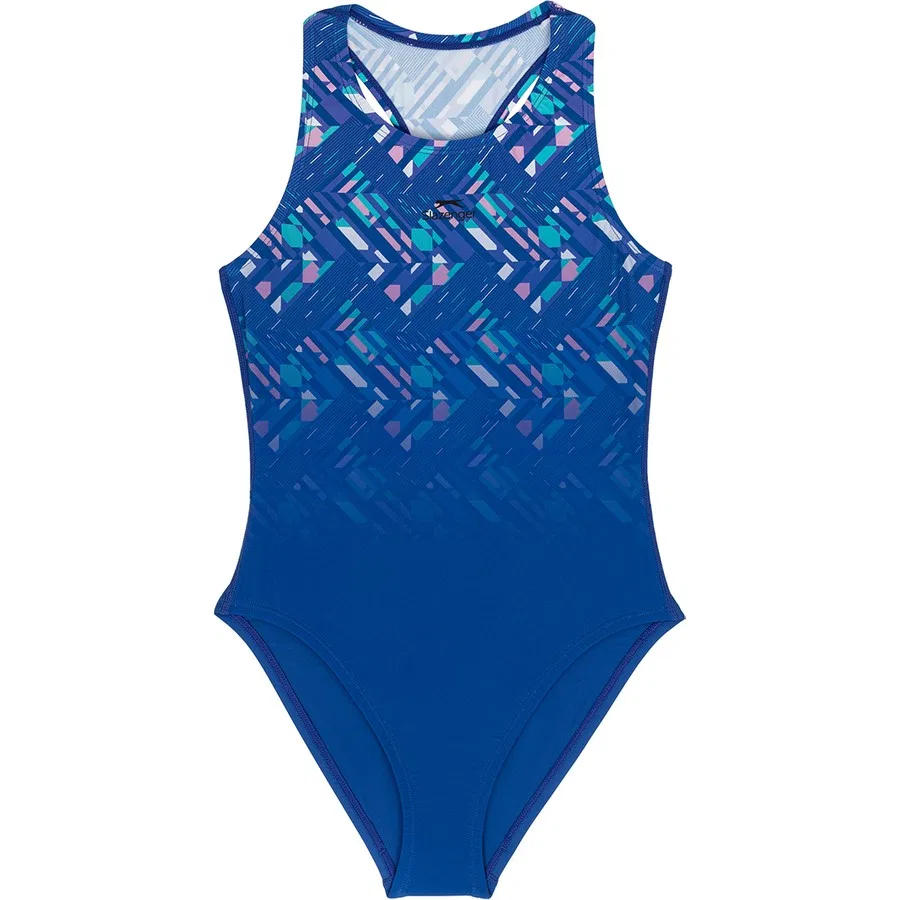 Детский купальник с технологичной тканью Sports Back Slazenger, Черный