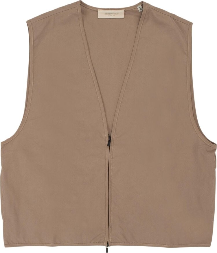 

Жилет Fear of God Essentials Vest 'Wood', коричневый