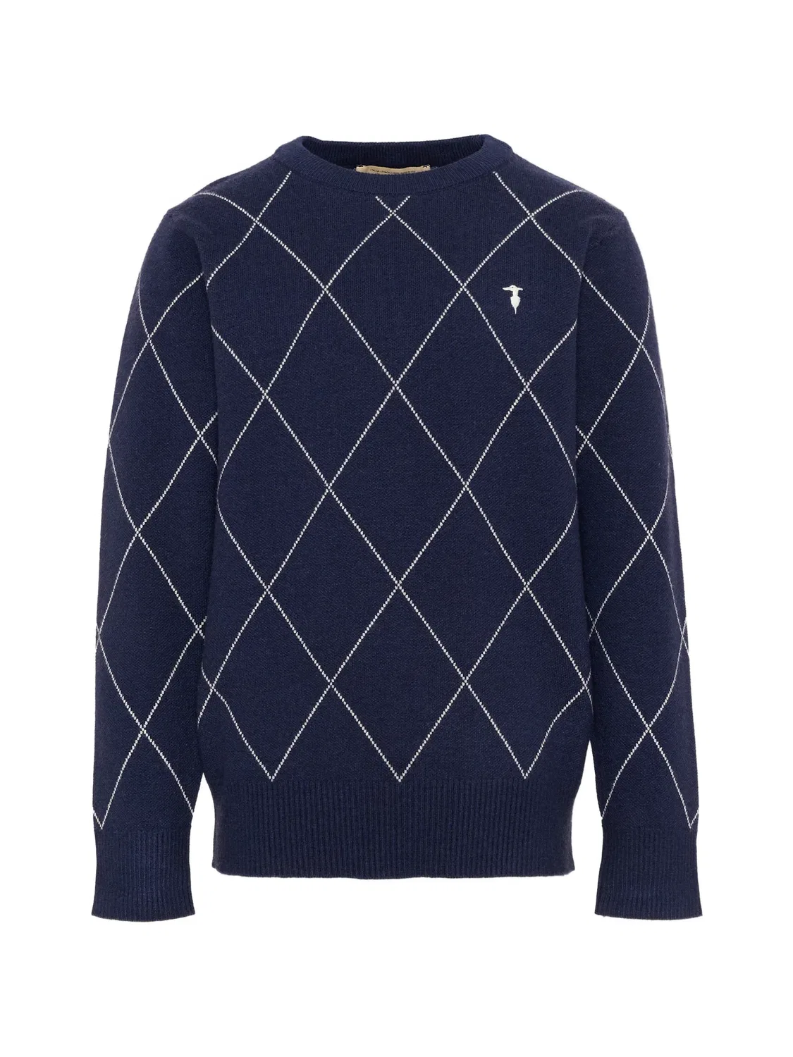 Свитер с длинными рукавами Trussardi Junior, синий