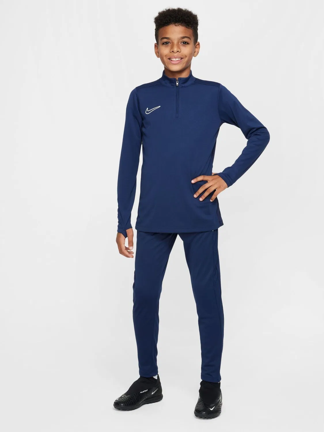 Джоггеры футбольные Dri-FIT Nike, Midnight Navy — фото 3