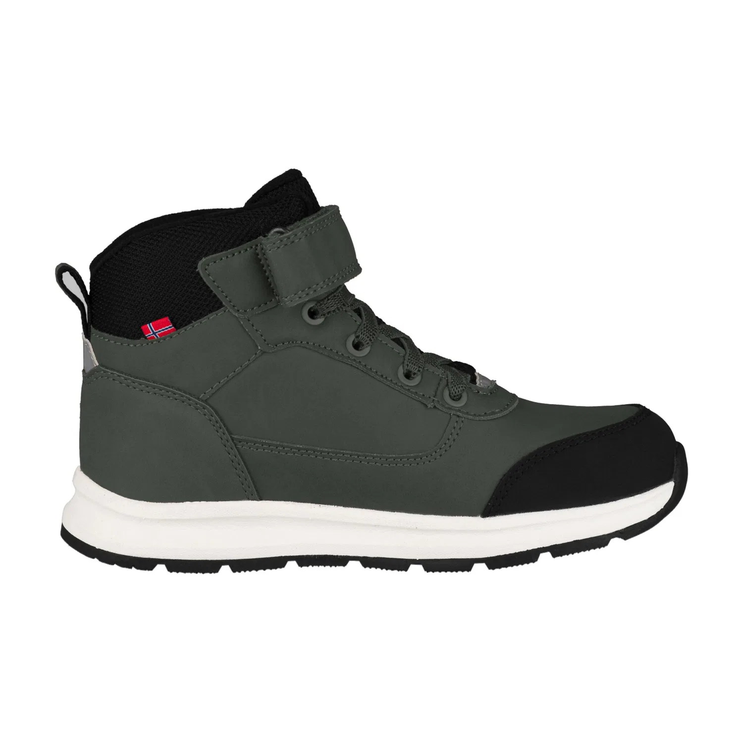 Детские зимние ботинки водонепроницаемые KIDS STAVANGER MID CUT XT TROLLKIDS, Moss